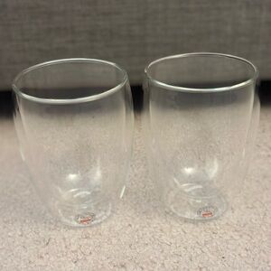 Bodum Double Wall 12 oz. Pavina Glasses - Set of 2